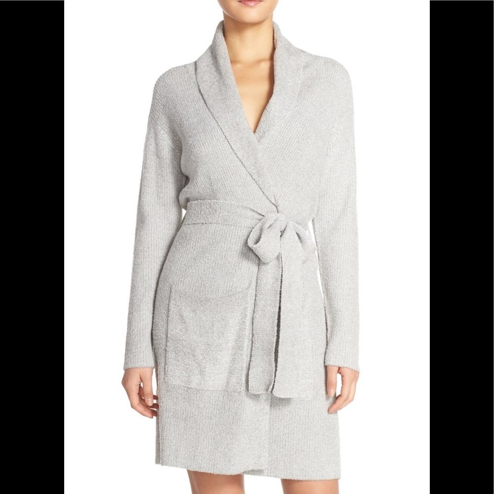 Barefoot Dreams Ribbed Cozychic Cardigan!
